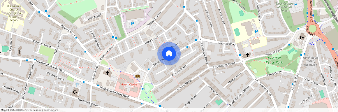 Evans Street, Wolverhampton, West Midlands