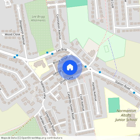 George Street, Normanton, West Yorkshire, WF6