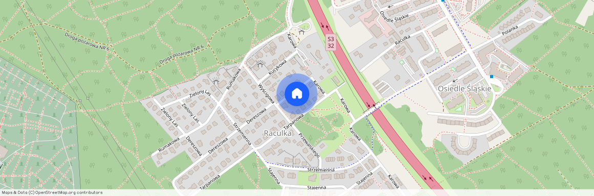 Raculka, województwo lubuskie, 65-544, Zielona Góra