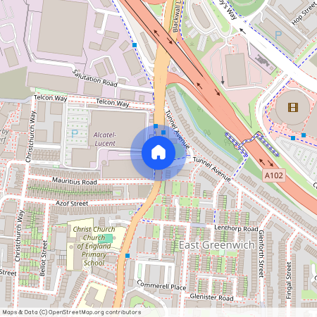 Blackwall Lane, London SE10