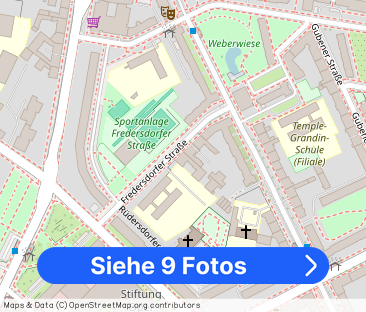 schöne, ruhige, helle 1-Raum Wohnung mit Balkon in Bln-Friedrichshain - Foto 1