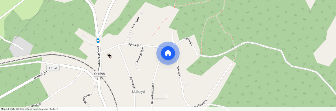 Borås, Hasselbacksvägen, 16, 51677, Målsryd