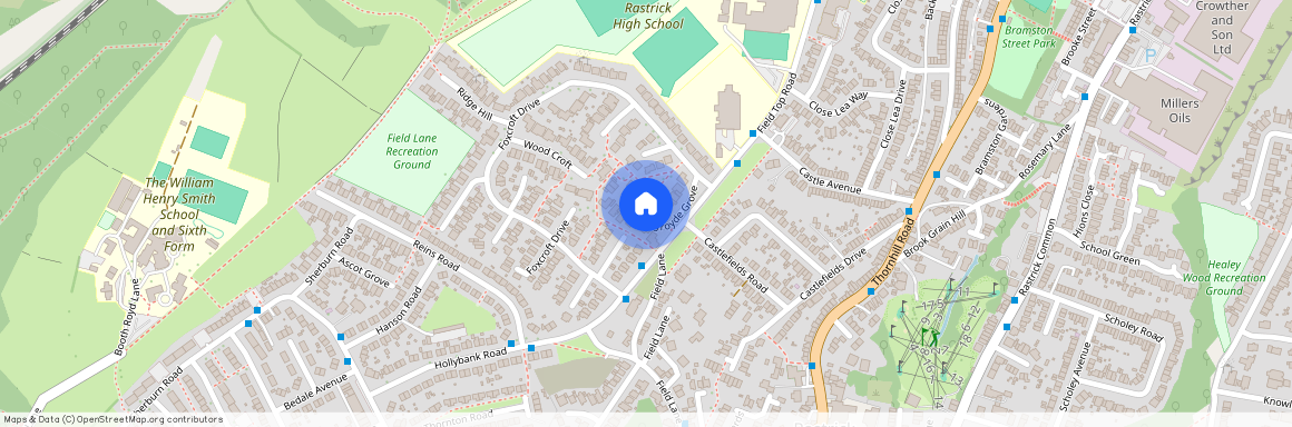 LONGROYDE GROVE, BRIGHOUSE, WEST YORKSHIRE, HD6