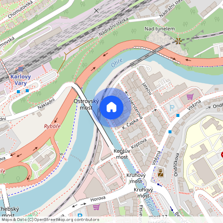 nábřeží Jana Palacha 1101, Karlovy Vary