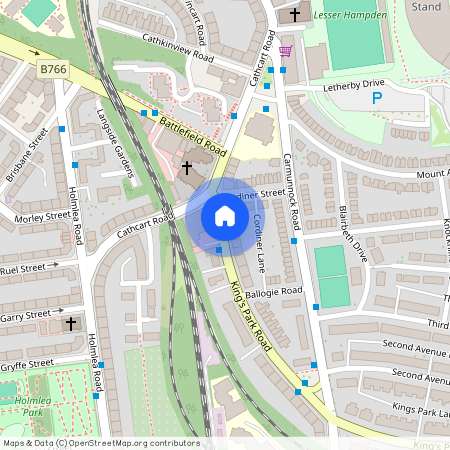 Kingspark road, Flat 3/2, Mount Florida, Glasgow, G44 4TT