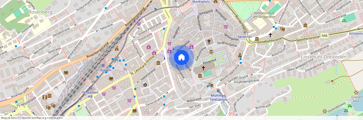 9000, St. Gallen, Bankgasse, 2