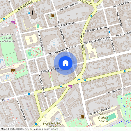 18 RUE LOTHAIRE II, A. France Sud Bertin Nord, Nancy