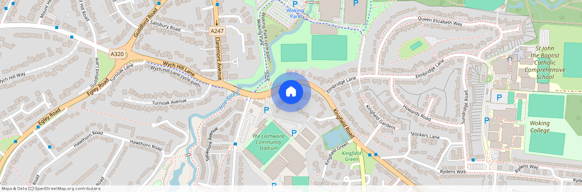 Kingfield Road, Woking GU22