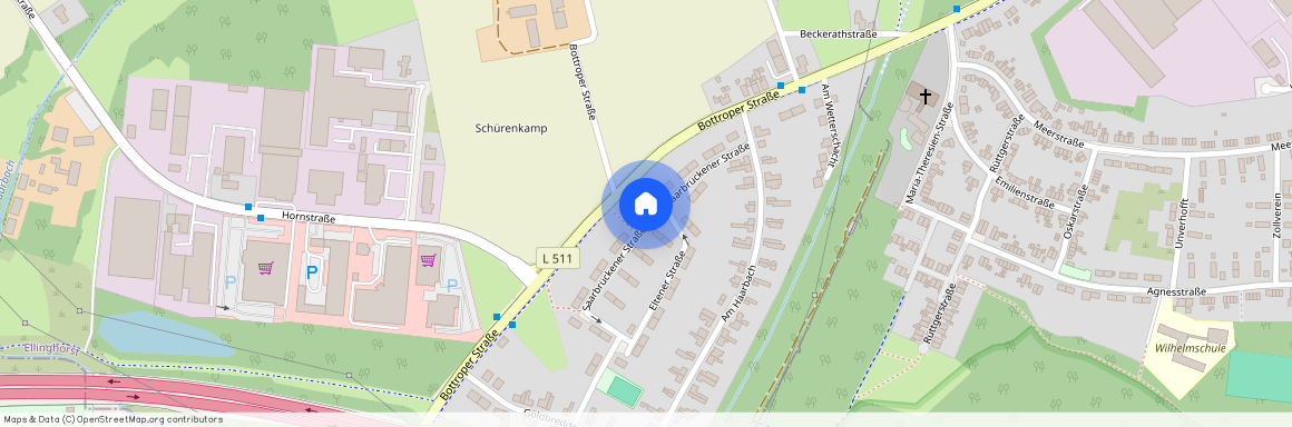 Saarbrückener Str. 16, 45964 Gladbeck OT Ellinghorst