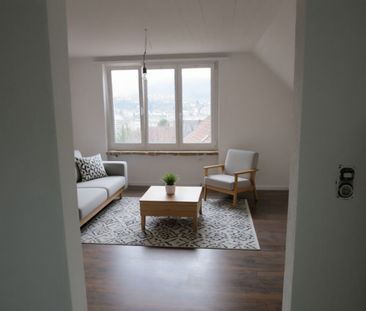 Luminous 2-room apartment with practical basement area, Füllinsdorf - Photo 1