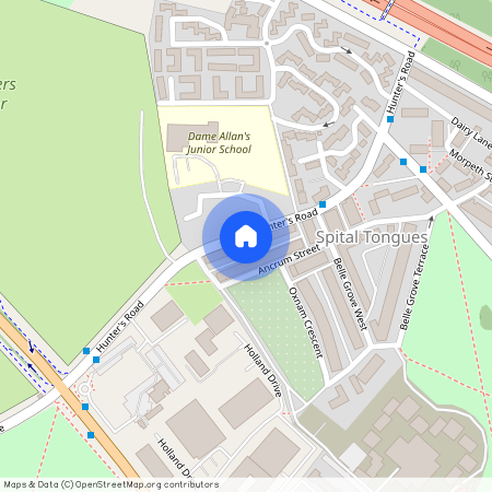 Huntsmoor House, Spital Tongues, NE2