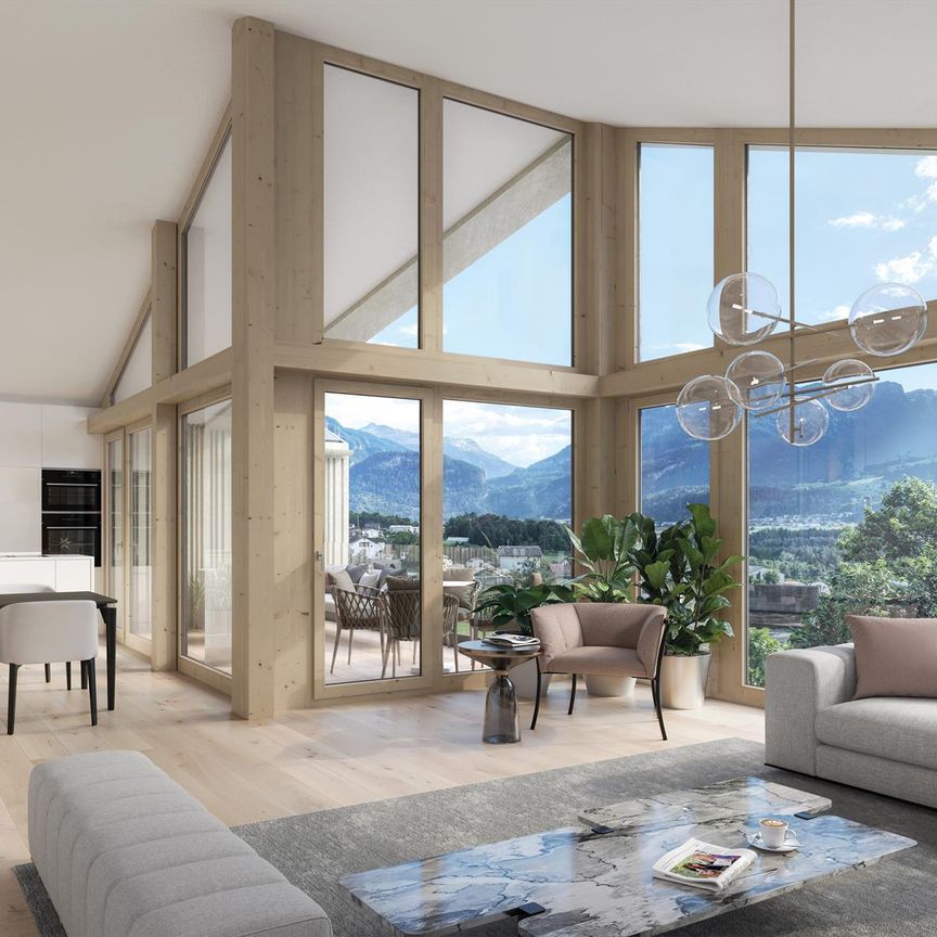 Einzigartige Dachwohnung mit Aussicht - auch als Ferienwohnung - Photo 1