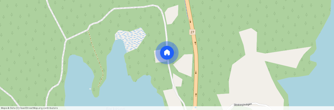 Bäckasjövägen, Backaryd