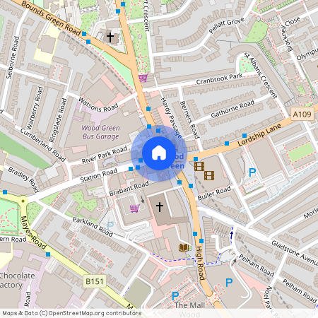 Station Road, Wood Green, N22