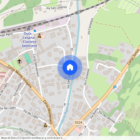 Oulx, Via San Lorenzo