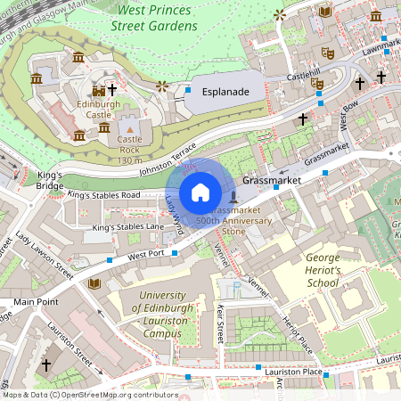 King's Stables Road, Old Town, Edinburgh