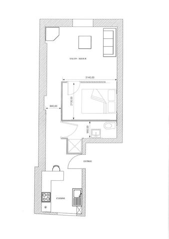 Location Appartement 2 pièces 42m² NANTES 44000 - Photo 2