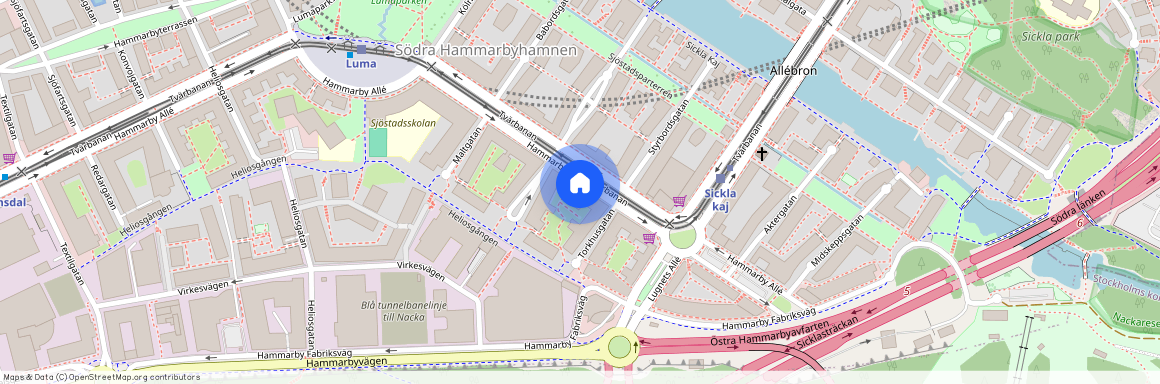 Hammarby Allé 104, Södra Hammarbyhamnen