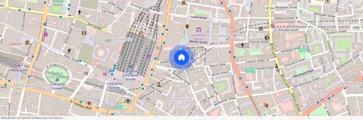 36 Artillery Ln, London, E1