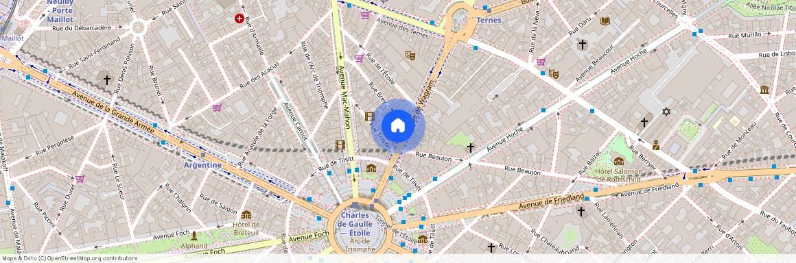 Appartement à louer avenue de Wagram, Paris 17ème