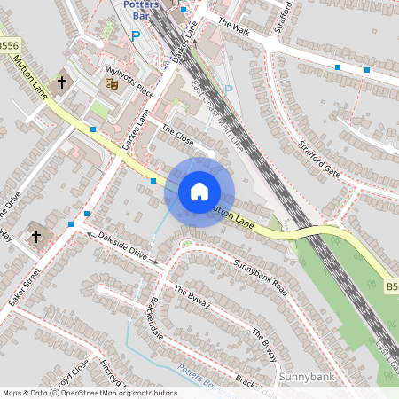 Deneside, Mutton Lane, Potters Bar