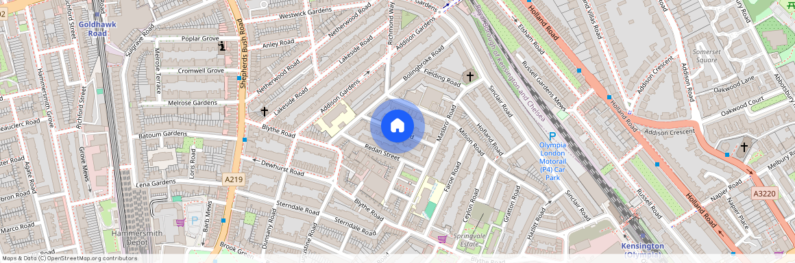 Irving Road, Brook Green, W14, London