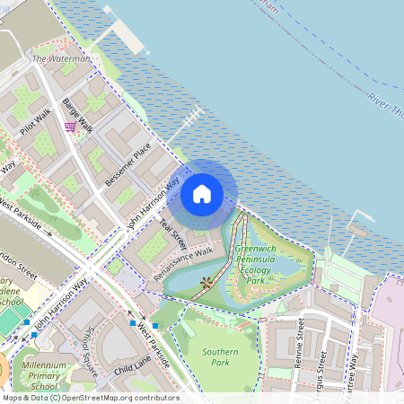 Maurer Court, John Harrison Way, London