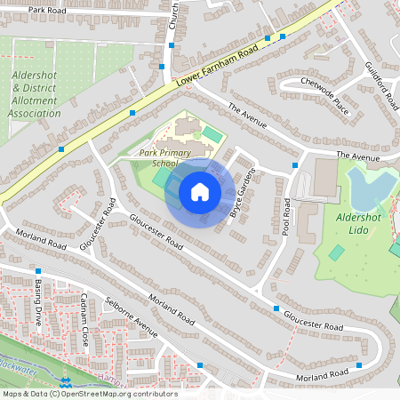 Calton Gardens, Aldershot