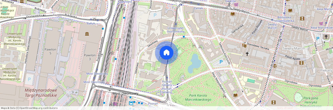 ul. Towarowa, Centrum, Stare Miasto, Poznań, wielkopolskie