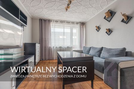 Dwupokojowe mieszkanie w Centrum Jaworzna do wynajęcia | Spacer 3D - Фото 2