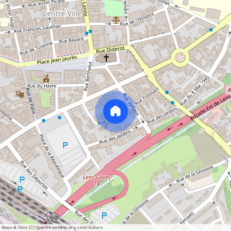 Building Rue Carnot - nordnest - 1494664, Rue Carnot, Lens