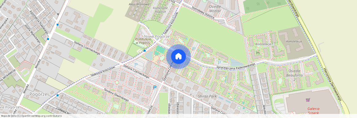 Paderewskiego Ignacego, Gdynia, Pogórze, Beauforta 2