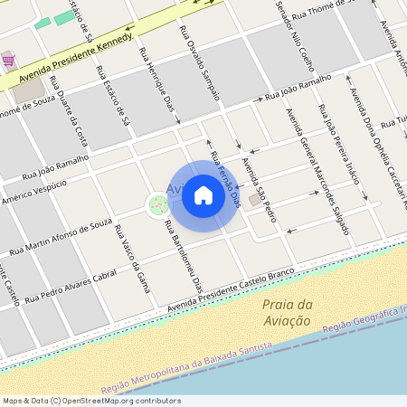 Rua Pero Vaz de Caminha, 205, Aviação, Praia Grande, São Paulo, 11702610