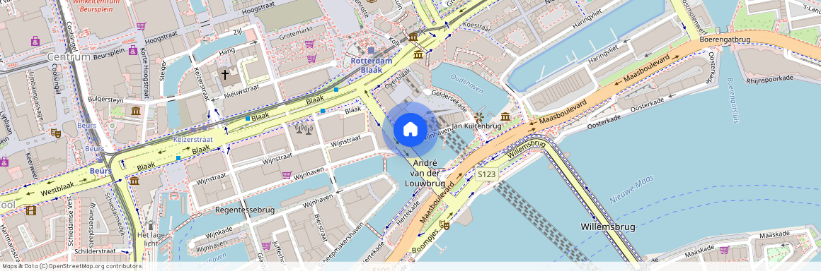 Wijnhaven 45-B, Stadsdriehoek, 3011WH, Rotterdam