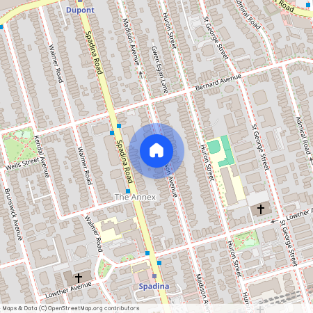 90 Madison Avenue Unit# Main, Toronto