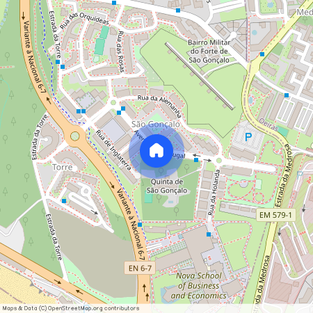 Rua Quinta de São Gonçalo, Carcavelos e Parede, Cascais, Distrito de Lisboa