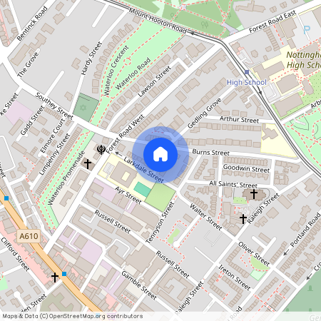 Wildman Street, Arboretum, Nottingham, NG7