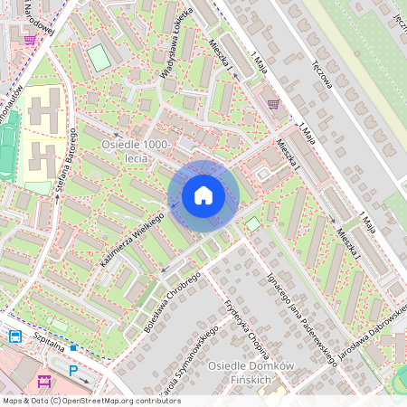 Kazimierza Wielkiego 14c, Gliwicki (pow.), Knurów