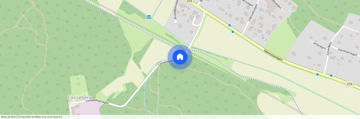 Haga, Lovisebergsvägen 3