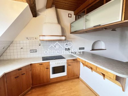 Helle, zentrale 2,5-Zimmer Maisonette-Wohnung mit Balkon, Garten, Garage - Foto 5