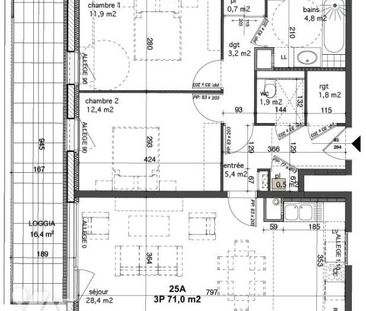 Centre Ville - T3 avec terrasse et garage - Photo 3