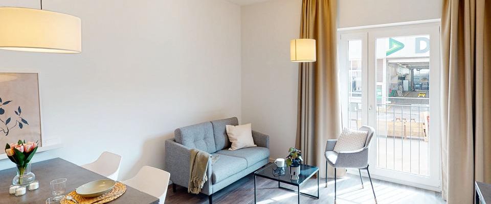 Möblierte und moderne 2-Zimmer-Wohnung in top Lage! - Foto 1