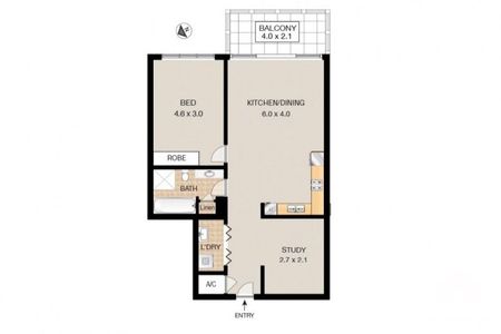 One Bedroom Plus Study Apartment - Photo 4