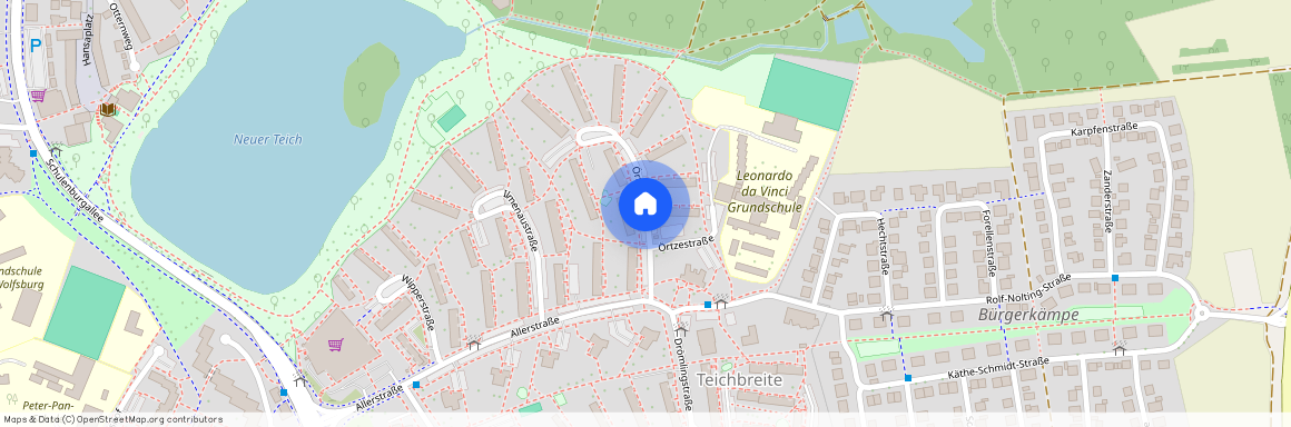 Teichbreite, Örtzestr. None, 38448, Wolfsburg