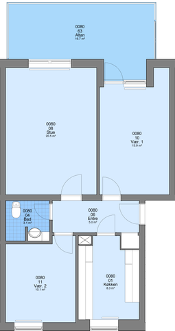 Grønningen, 37, 2. tv, Thisted, 7700 - Foto 5