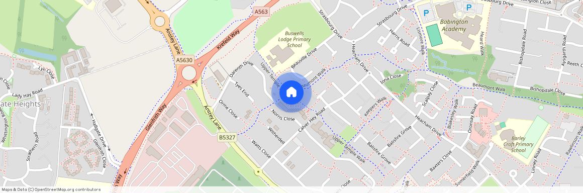 Beaumont Walk, Leicester, LE4