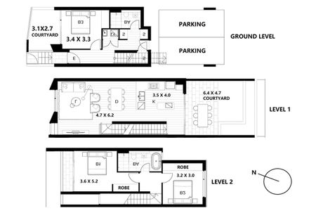 Tri-Level Townhouse I Near New Condition I Double Parking Space - Photo 3