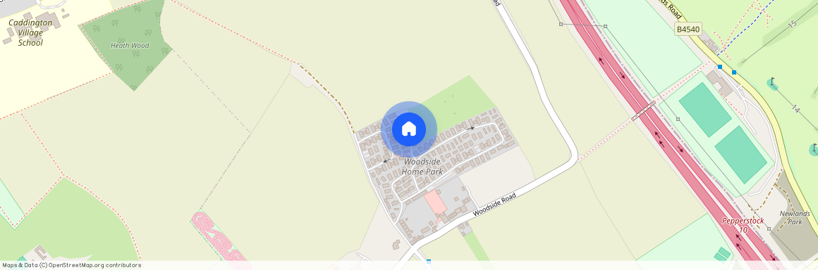 Little Meadow, Woodside Home Park, Woodside, Luton, Bedfordshire, LU1 4LP