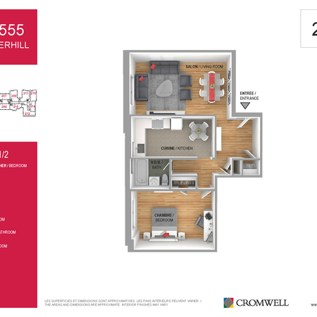 1555 Summerhill - 3½ - Photo 4