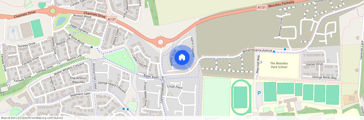 Essex, CM1, Charles Jeffreys Place, Springfield